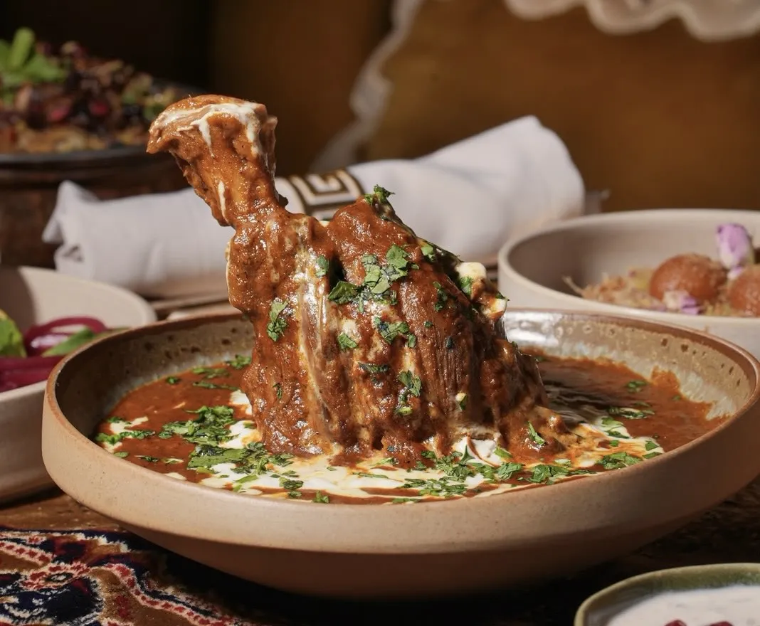 A dish from the OUD kitchen